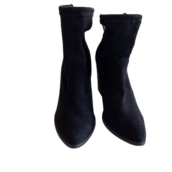 DOLCE VITA CASEE BLACK LEATHER BOOTIE - Picture 6 of 15